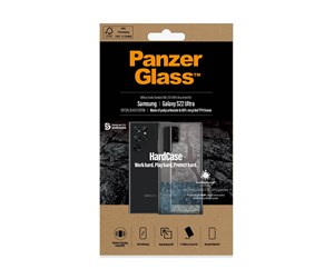 Mobil - Deksel og etui - PanzerGlass HardCase Samsung Galaxy S22 Ultra - Smokey Black - PANZER0373