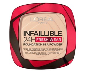 Sminke - L'Oréal Infaillible 24h Fresh Wear Powder Foundation - 20 Ivory 9g - AA186600