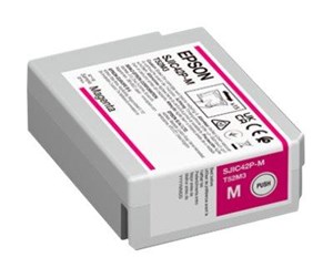 Printertilbehør blekk/toner - Epson SJIC42P-M - magenta - original - ink cartridge - Blekkpatron Rød - C13T52M340