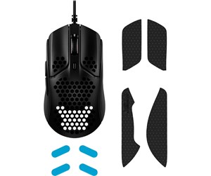 Mus - HyperX Pulsefire Haste Wired - Gaming mus - Optisk - 6 - Svart - 4P5P9AA