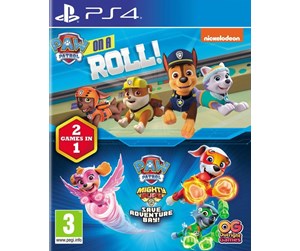 Spill - Paw Patrol: On a Roll! + Mighty Pups Save Adventure Bay Bundle - Sony PlayStation 4 - Platformer - 5060528033558