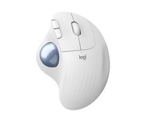 Mus - Logitech ERGO M575 for Business - trackball - Bluetooth - off-white - Trackball - Optisk - 5 - Hvit - 910-006438