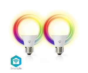 Smarthus - Nedis SmartLife Fullfarge LED-Pære - WIFILRC20E27