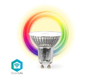 Smarthus - Nedis SmartLife LED-Spot - WIFILRC10GU10