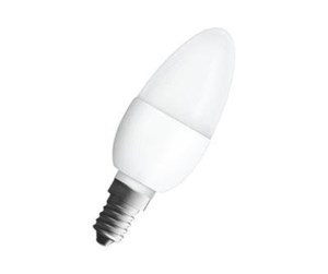 LED-lyspære - Osram LED-lyspære Value Candle 5,7W/827 (40W) Frosted E14 - 4052899326453