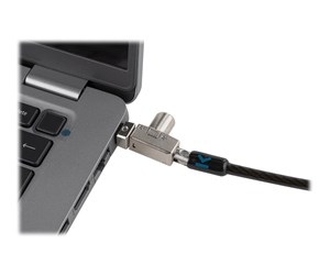 Kabinett tilbehør (kjølepasta mv.) - Kensington Slim N17 2.0 Portable Keyed Laptop Lock for Wedge Shaped Slots - K60511WW