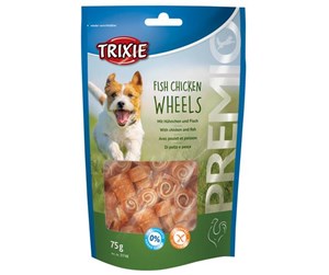 Hund - Trixie PREMIO Fish Chicken Wheels 75 g - TX31748