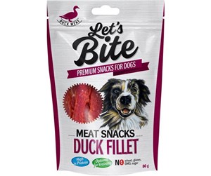 Hund - Brit Lets Bite Meat Snacks Duck Fillet 80g - BH2510080