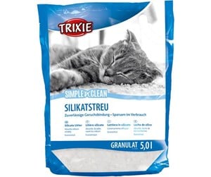 Katt - Trixie Simple'n'Clean Silikat Kattesand 5L - TX4026