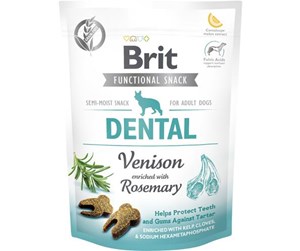 Hund - Brit Care Dog Functional Snack Dental Venison 150g - BH1010015