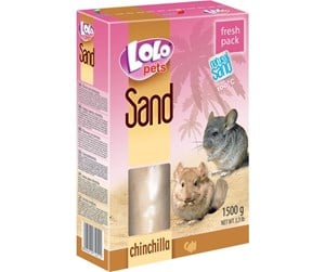 Smådyr - Lolo Pets Chinchilla sand 1500gr - HT71051