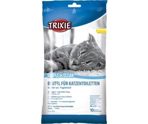 Katt - Trixie Simple'n'Clean Bags for cat litter trays L 10 pcs. - TX4044