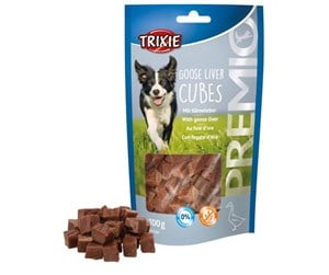 Hund - Trixie PREMIO Goose Liver Cubes Dog Treats 100g - TX31867