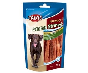 Hund - Trixie PREMIO Omega stripes chicken 100 g - TX31536