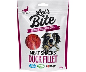 Hund - Brit Lets Bite Meat Snacks.Duck Fillet 300g - BH2510300