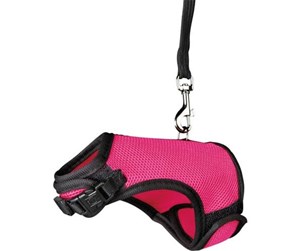 Smådyr - Trixie Soft harness with leash guinea pigs 18–25 cm 1.20 m - Assorted - TX61512