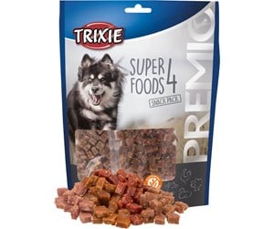 Hund - Trixie PREMIO 4 Superfoods Chicken Duck Beef Lamb 400g (4x100g) - TX31854