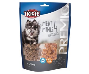 Hund - Trixie PREMIO 4 Meat Minis chicken/duck/beef/lamb 4 × 100 g - TX31852