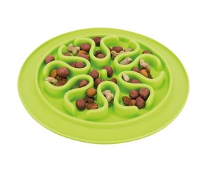 Hund - Trixie Slow Feed feeding mat silicone ø 24 cm - Assorted - TX25035