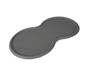 Hund - Trixie Place mat rubber 45 × 25 cm dark grey - TX24561