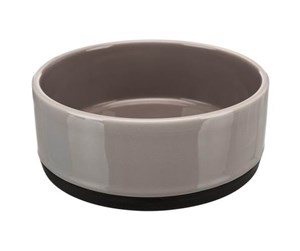 Katt - Trixie Bowl rubber band ceramic 0.75 l/ø 16 cm grey - TX24361