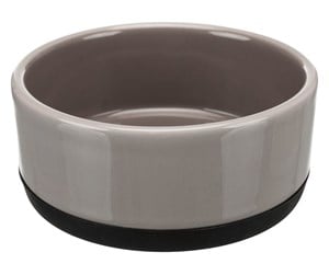 Hund - Trixie Ceramic Bowl Non-Slip Rubber Ring 400ml 12cm - TX24360