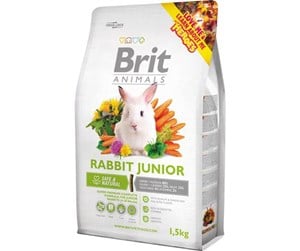 Smådyr - Brit Animals  Rabbit Junior Complete 1.5 kg - BG010150