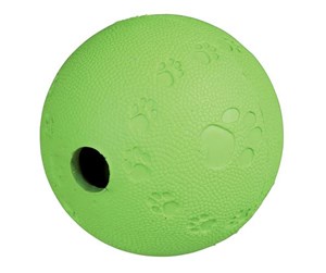 Hund - Trixie Snack ball rubber ø 9 cm - Assorted - TX34942