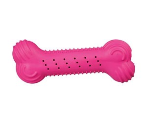 Hund - Trixie Rustling bone rubber 18 cm - Assorted - TX34849