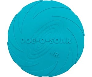 Hund - Trixie Dog Disc Frisbee Natural Rubber Blue 18cm - TX33501