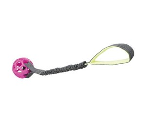 Hund - Trixie Bungee Tugger with ball ø 7/48 cm - Assorted - TX32869