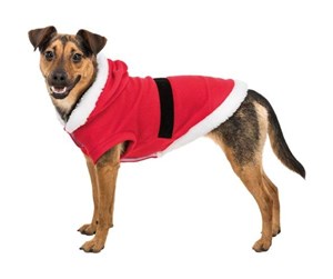 Hund - Trixie Xmas Christmas Jacket M: 45 cm red - TX925103