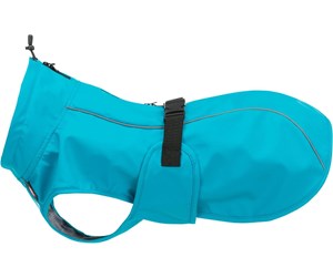 Hund - Trixie Vimy Dog Raincoat Blue Circum: 20-39cm Length: 25cm - TX680200