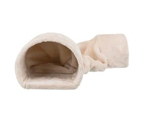 Smådyr - Trixie Cuddly tunnel with 2 exits dwarf rabbits 27 × 21 × 80 cm beige - TX63102