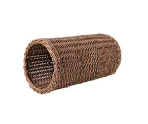 Smådyr - Trixie Tunnel dwarf rabbits wicker ø 20 × 38 cm - TX62833