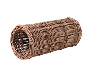 Smådyr - Trixie Tunnel guinea pigs wicker ø 15 × 33 cm - TX62832