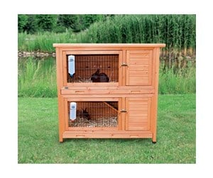 Smådyr - Trixie natura small animal hutch 2 storeys 116 × 111 × 65 cm brown - TX62402