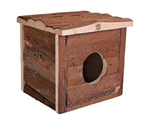 Smådyr - Trixie Jerrik house hamsters bark wood 15 × 14 × 13 cm - TX62181