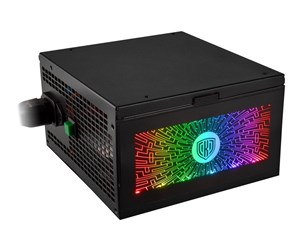 Strømforsyning (PSU) - Kolink Core RGB Strømforsyning (PSU) - 500 Watt - 120 mm - ATX - 80 Plus White sertifisert - KL-C500RGB