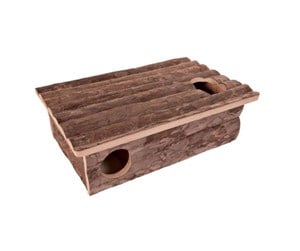 Smådyr - Trixie Leif labyrinth house hamsters bark wood 35 × 11 × 25 cm - TX6201