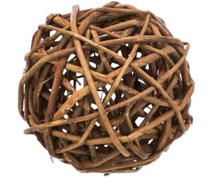 Smådyr - Trixie Wicker ball ø 10 cm - TX61942