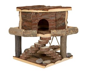 Smådyr - Trixie Ida house hamsters bark wood 19 × 20 × 19 cm - TX61777