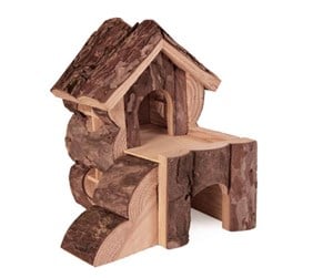 Smådyr - Trixie Bjork house mice bark wood 15 × 15 × 16 cm - TX6176