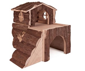 Smådyr - Trixie Bjork house large hamsters bark wood 31 × 28 × 29 cm - TX6129