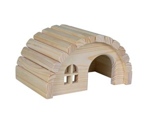 Smådyr - Trixie House nail-free hamsters wood 19 × 11 × 13 cm - TX61271