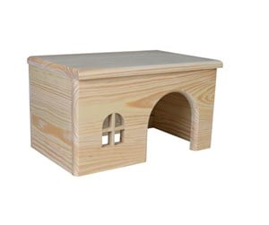 Smådyr - Trixie House nail-free hamster wood 28 × 16 × 18 cm - TX61262