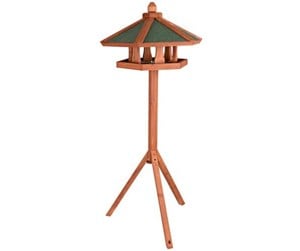 Fugl - Trixie natura bird feeder with stand pine wood ø 65 × 46 cm/1.45 m brown - TX5572