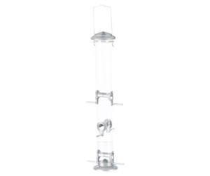 Fugl - Trixie Feeding column plastic/metal 1.300 ml/53 cm silver - TX55637