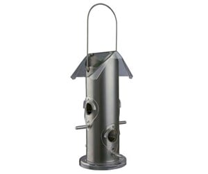 Fugl - Trixie Bird feeder metal/plastic 800 ml/25 cm silver - TX55632