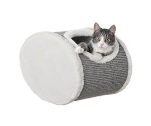 Katt - Trixie Cuddly cave for wall mounting 42 × 29 × 28 cm white/grey - TX49921